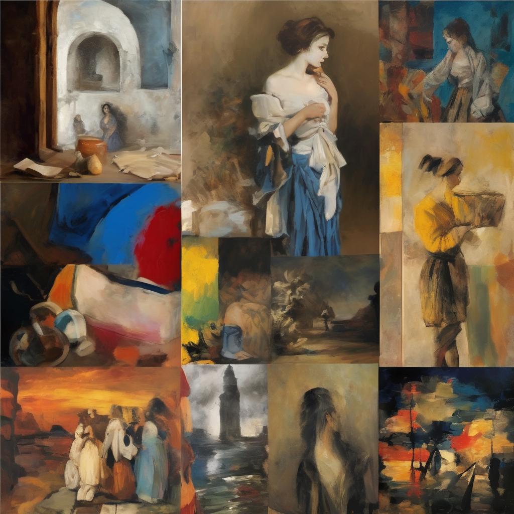 Στυλ και Τεχνικές του José de ALCIBAR